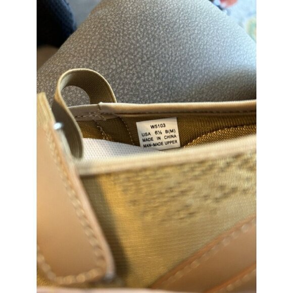 Propet Womens Travelactiv Mary Jane Flats Honey Gold Smooth NEW US 6.5 M - Picture 6 of 6